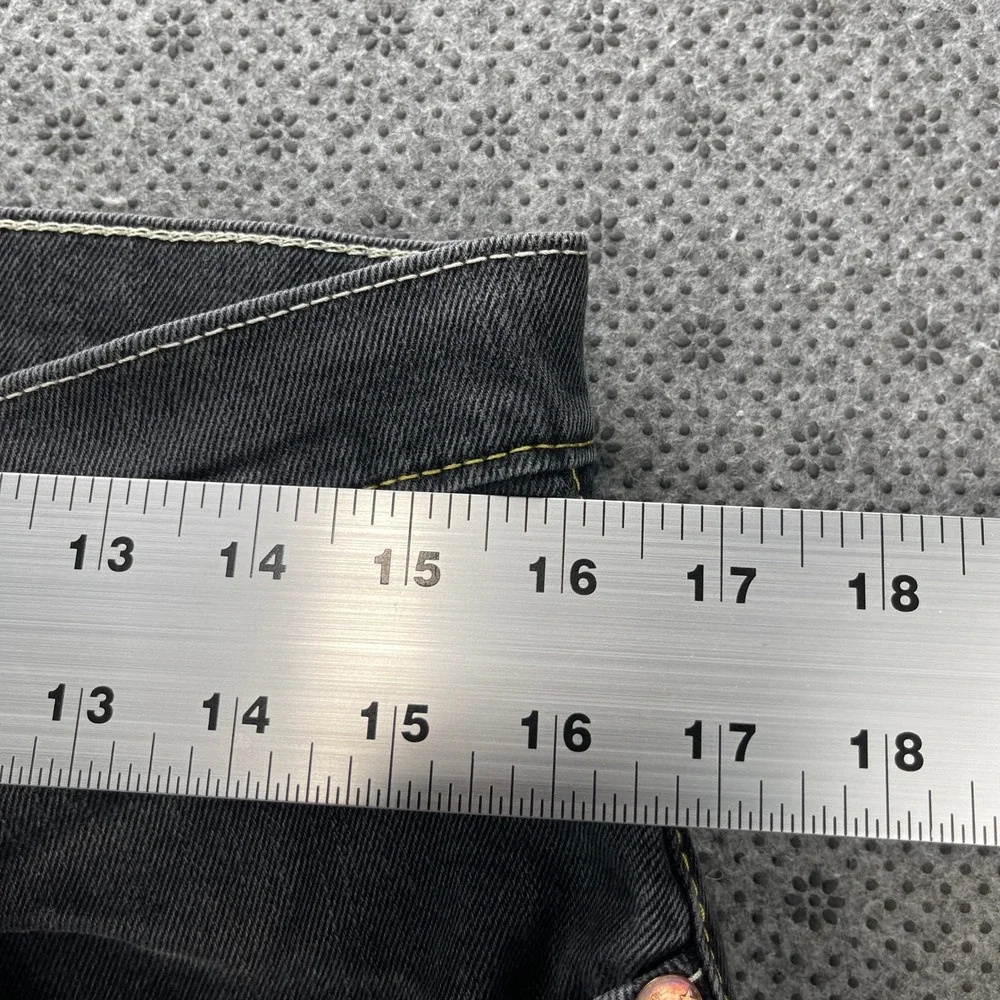 Levis 531 Athletic Slim Fit Jeans Mens 34x34 Fits W33xL32 Gray Charcoal Denim